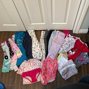 Girls summer lot size 4T